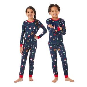 MEMBER’S MARK HOLIDAY FAMILY SLEEP KIDS 2-PIECE PAJAMA SET - Unisex 8